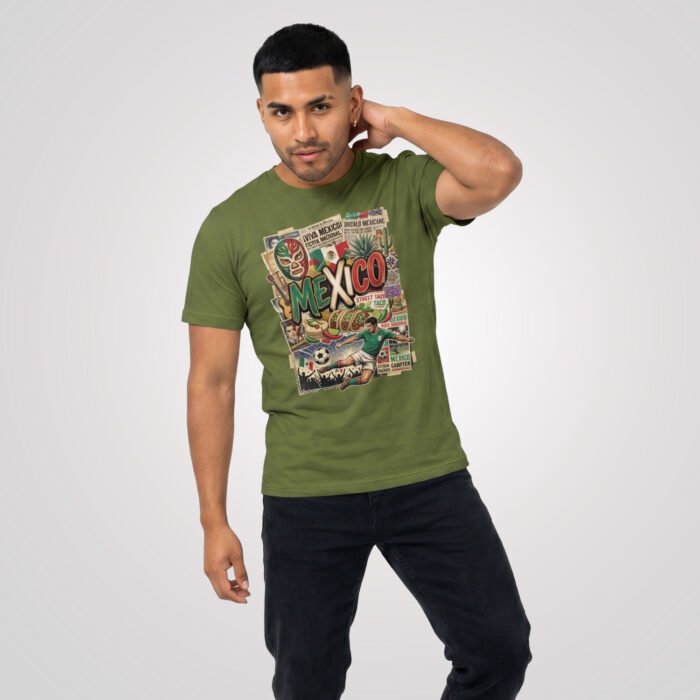 Mexico Beautiful Noise Unisex T-Shirt - Image 39