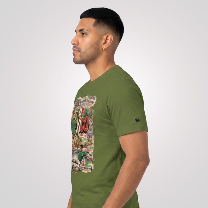 Mexico Beautiful Noise Unisex T-Shirt - Image 3