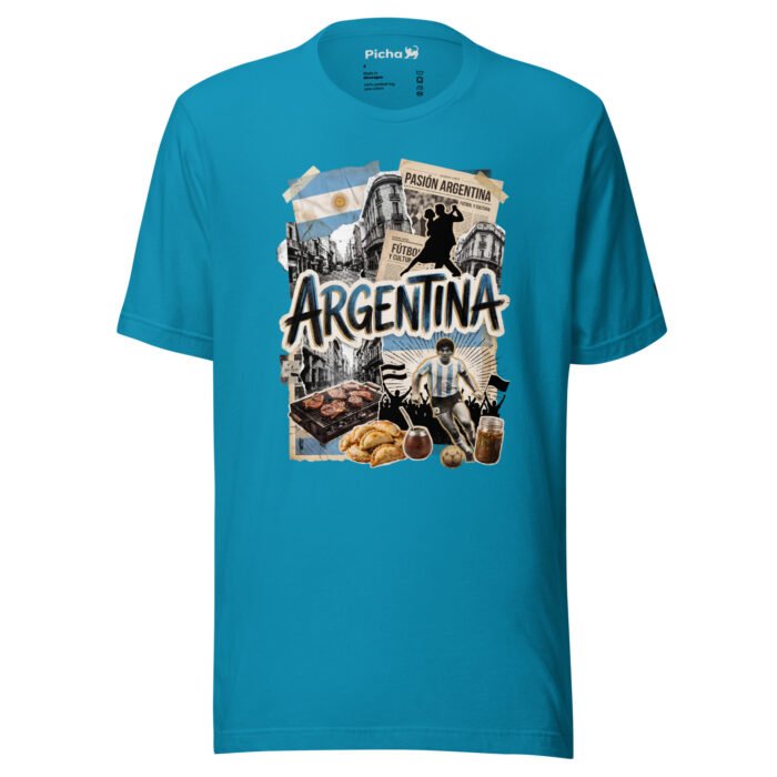 Argentina Beautiful Noise Unisex T-Shirt - Image 7