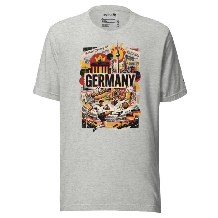 Germany Beautiful Noise Unisex T-Shirt - Image 29