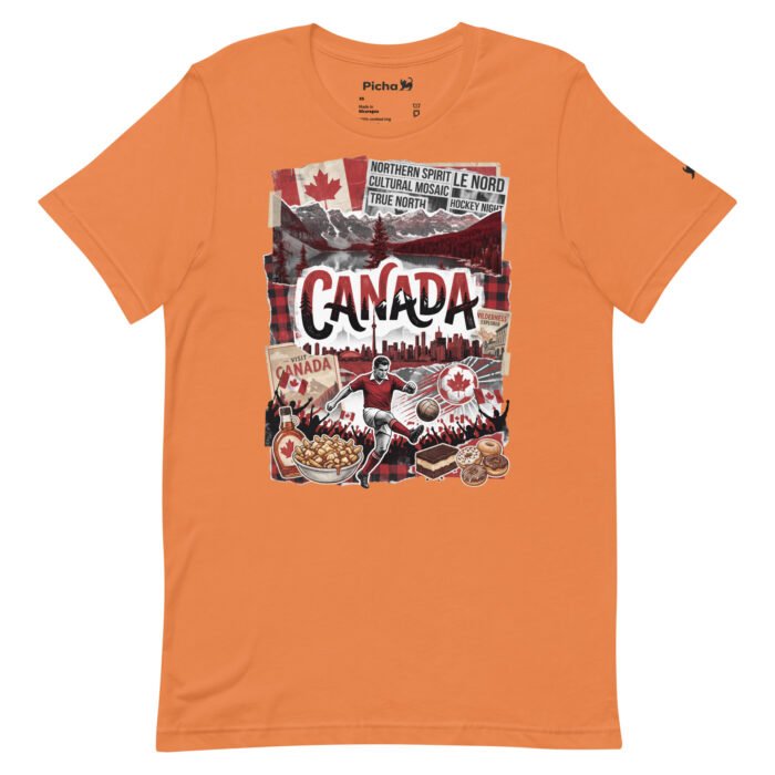 Canada Beautiful Noise Unisex T-Shirt - Image 30