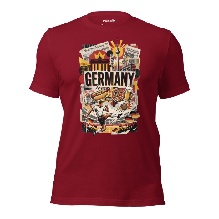 Germany Beautiful Noise Unisex T-Shirt - Image 16