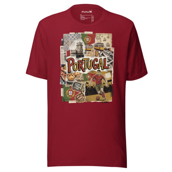 Portugal Beautiful Noise Unisex T-Shirt - Image 14