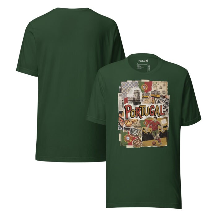 Portugal Beautiful Noise Unisex T-Shirt - Image 15