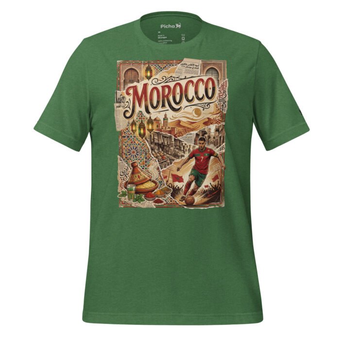 Morocco Beautiful Noise Unisex T-Shirt - Image 15