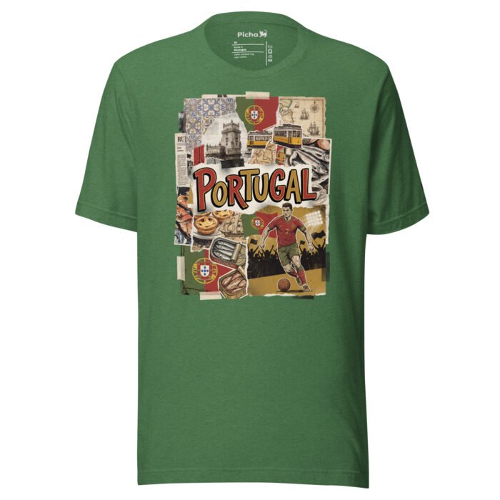 Portugal Beautiful Noise Unisex T-Shirt - Image 20