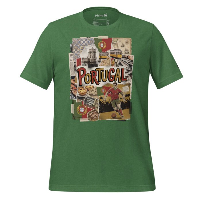 Portugal Beautiful Noise Unisex T-Shirt - Image 21
