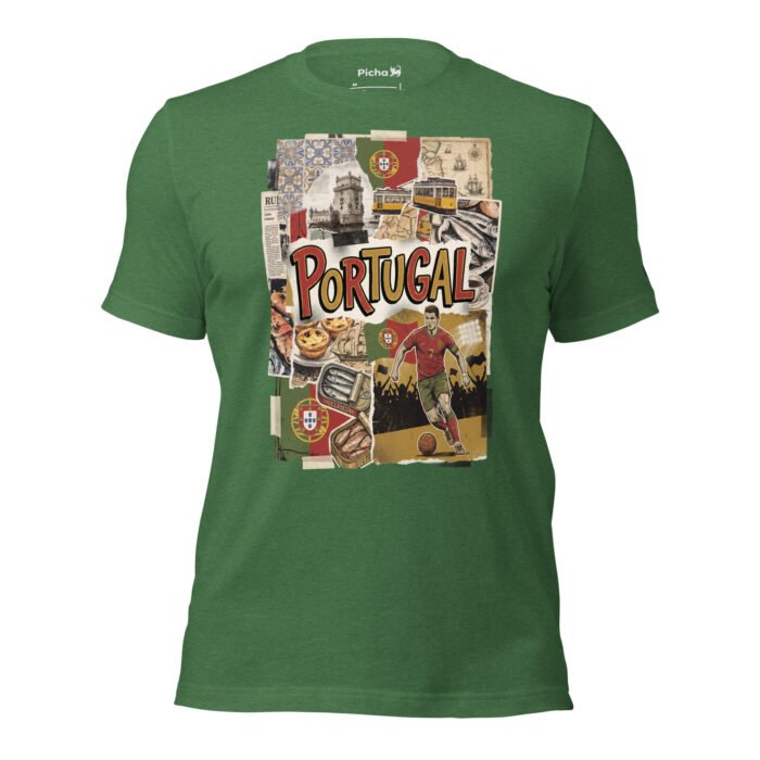 Portugal Beautiful Noise Unisex T-Shirt - Image 22