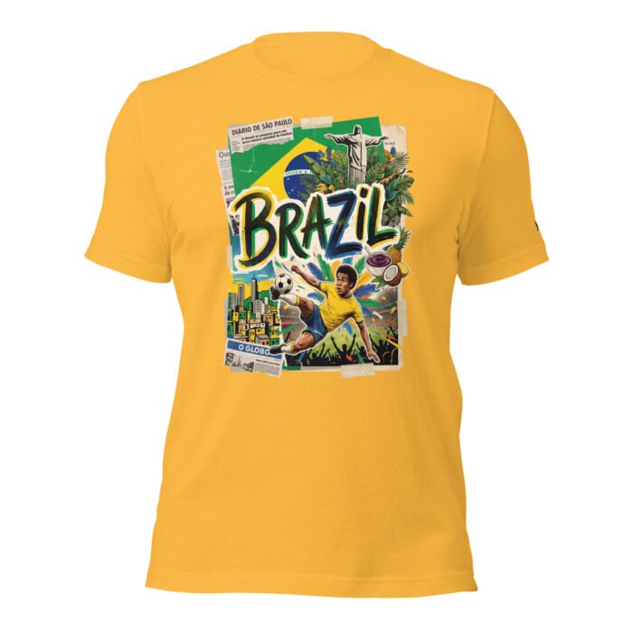 Brazil Beautiful Noise Unisex T-Shirt - Image 15
