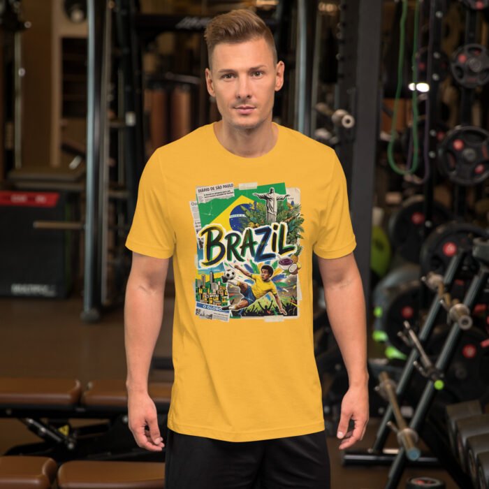 Brazil Beautiful Noise Unisex T-Shirt - Image 5
