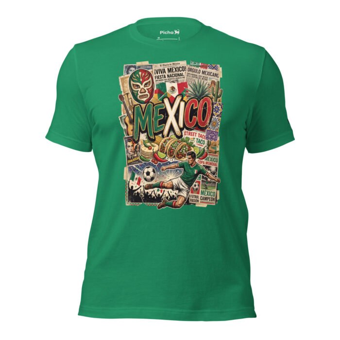 Mexico Beautiful Noise Unisex T-Shirt - Image 30