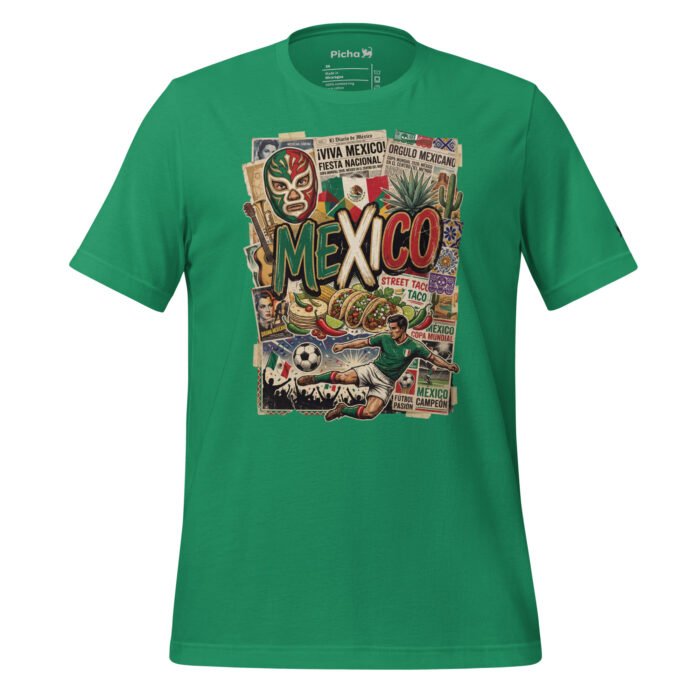 Mexico Beautiful Noise Unisex T-Shirt - Image 31