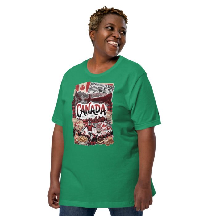 Canada Beautiful Noise Unisex T-Shirt - Image 17