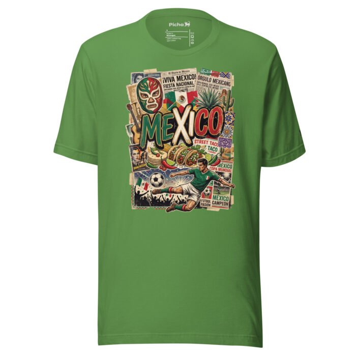 Mexico Beautiful Noise Unisex T-Shirt - Image 35