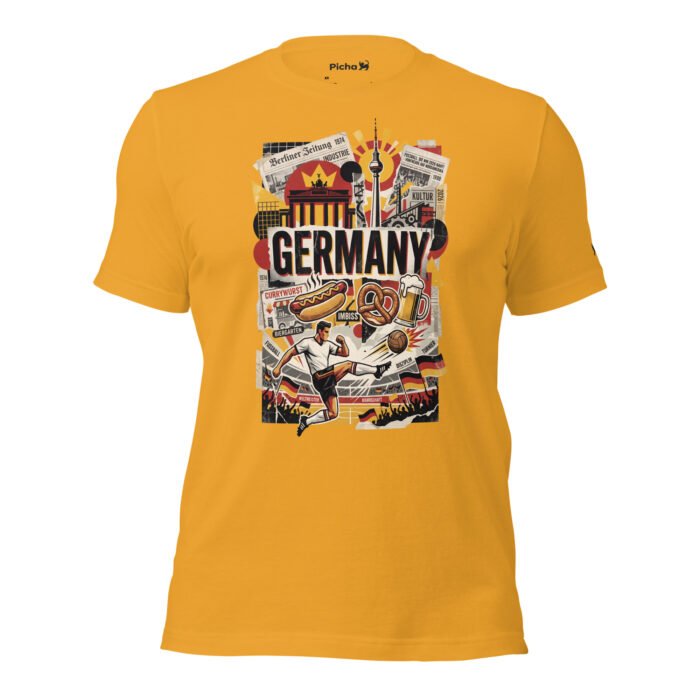 Germany Beautiful Noise Unisex T-Shirt - Image 24