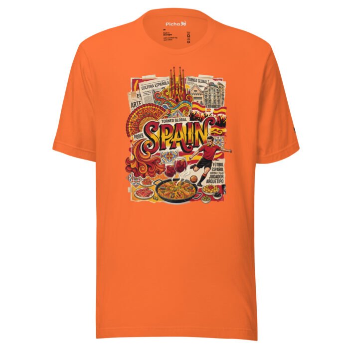 Spain Beautiful Noise Unisex T-Shirt - Image 18