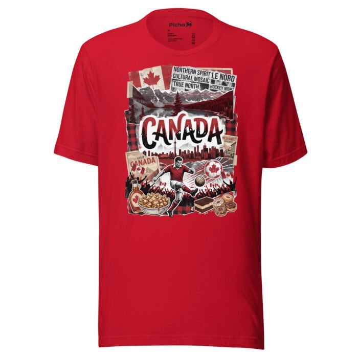 Canada Beautiful Noise Unisex T-Shirt - Image 13