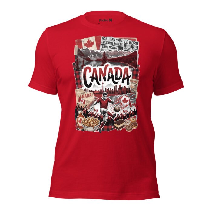 Canada Beautiful Noise Unisex T-Shirt - Image 14