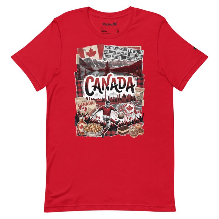 Canada Beautiful Noise Unisex T-Shirt - Image 15