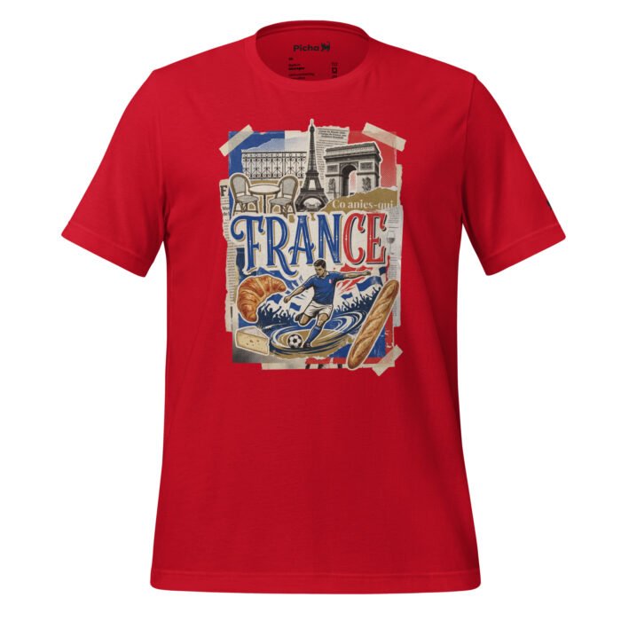 France Beautiful Noise Unisex T-Shirt - Image 23
