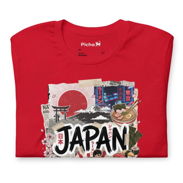 Japan Beautiful Noise Unisex T-Shirt - Image 16