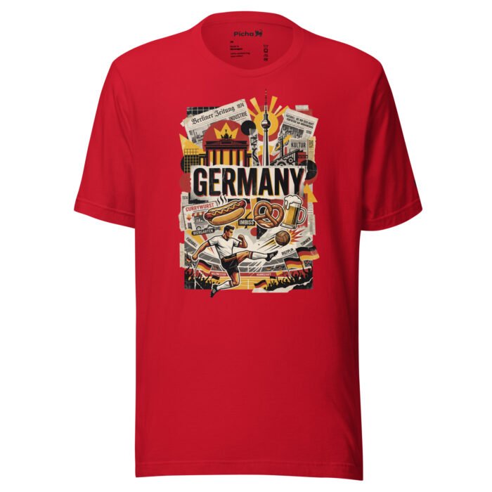 Germany Beautiful Noise Unisex T-Shirt - Image 19