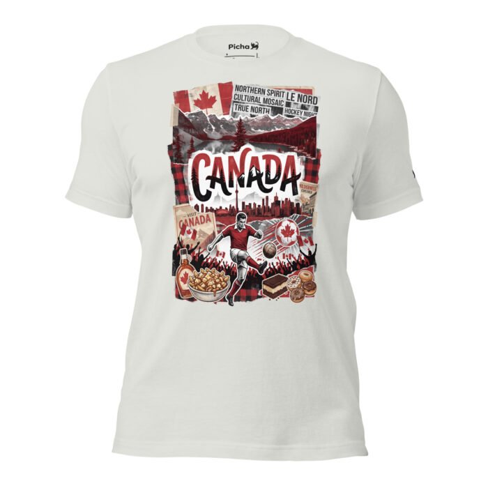Canada Beautiful Noise Unisex T-Shirt - Image 36