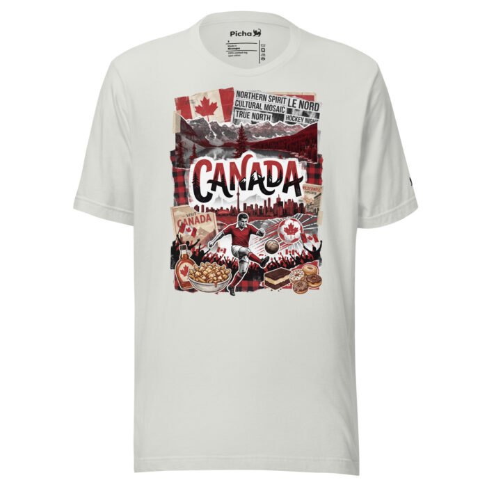 Canada Beautiful Noise Unisex T-Shirt - Image 37