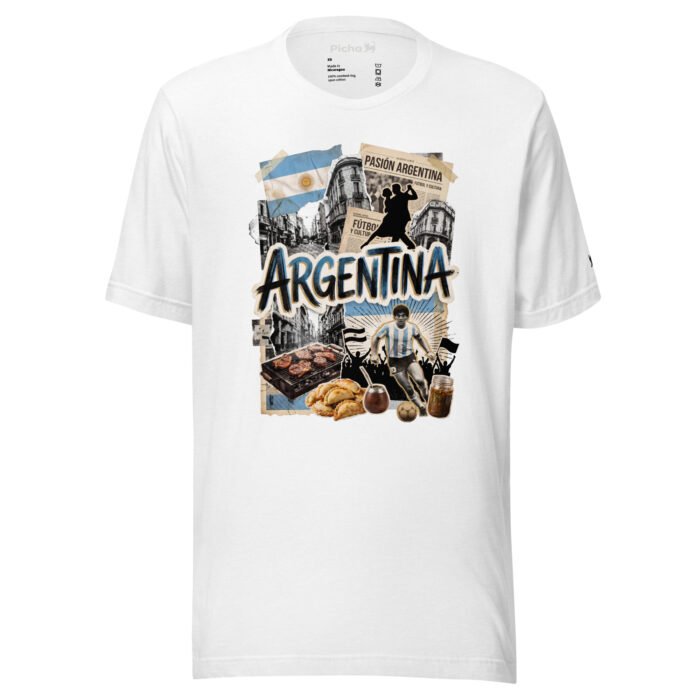 Argentina Beautiful Noise Unisex T-Shirt - Image 10