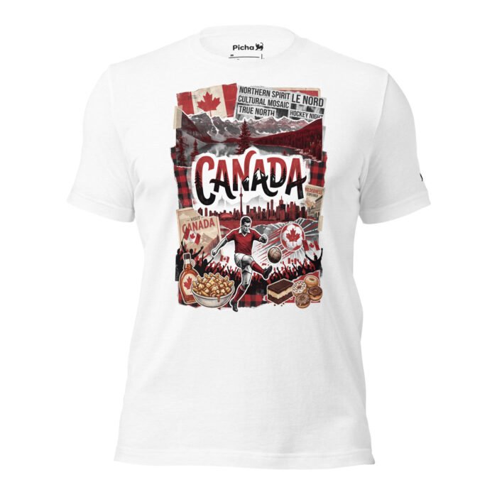 Canada Beautiful Noise Unisex T-Shirt - Image 38