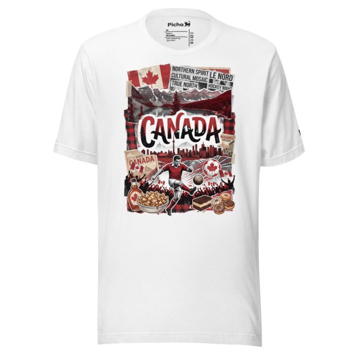 Canada Beautiful Noise Unisex T-Shirt - Image 39