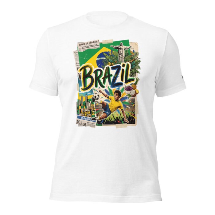 Brazil Beautiful Noise Unisex T-Shirt - Image 26
