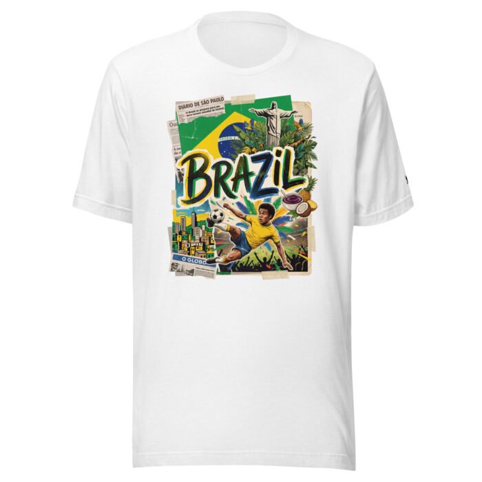 Brazil Beautiful Noise Unisex T-Shirt - Image 29