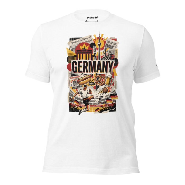 Germany Beautiful Noise Unisex T-Shirt - Image 31