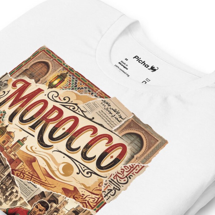 Morocco Beautiful Noise Unisex T-Shirt - Image 29