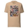 USA Beautiful Noise Unisex T-Shirt - Image 30