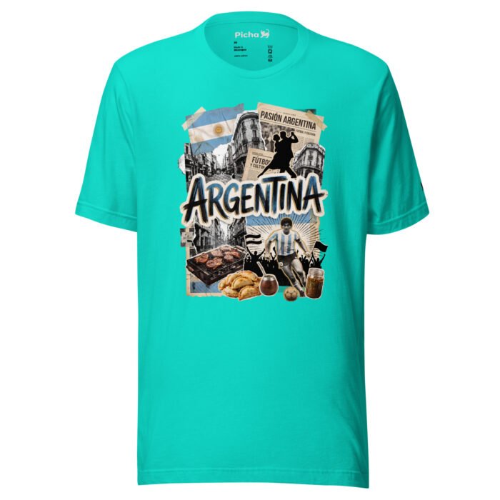 Argentina Beautiful Noise Unisex T-Shirt - Image 8