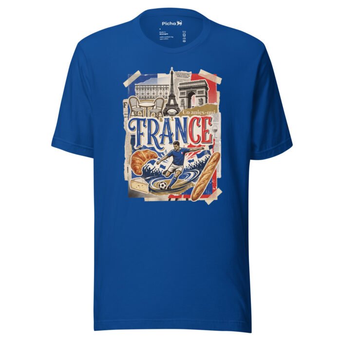 France Beautiful Noise Unisex T-Shirt - Image 29