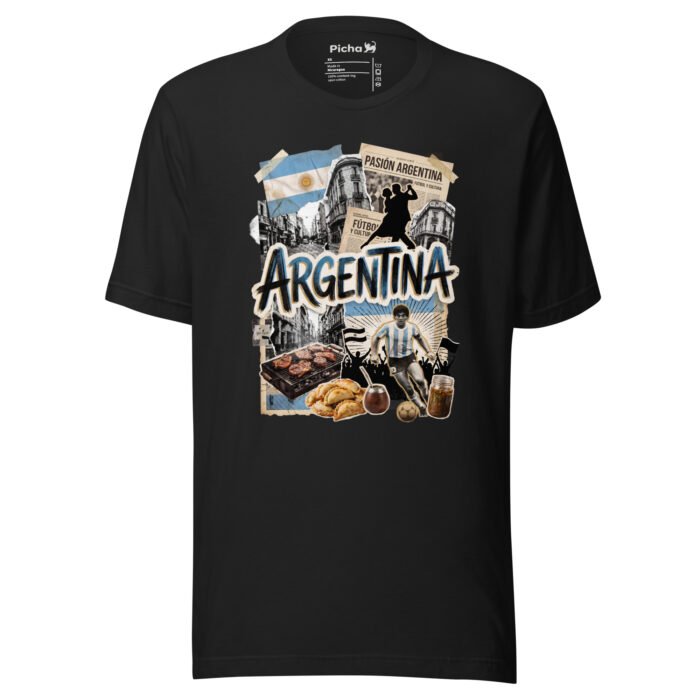 Argentina Beautiful Noise Unisex T-Shirt - Image 6