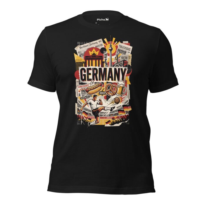 Germany Beautiful Noise Unisex T-Shirt - Image 6