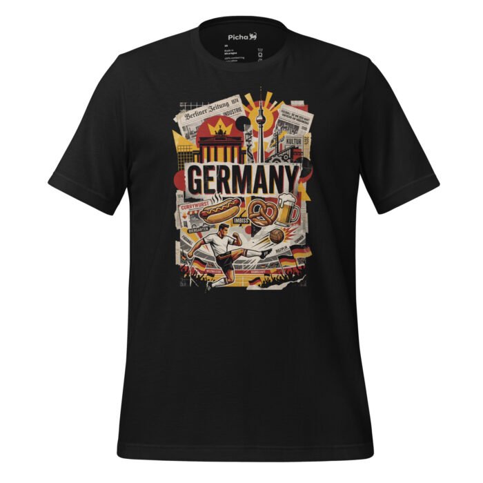 Germany Beautiful Noise Unisex T-Shirt - Image 7