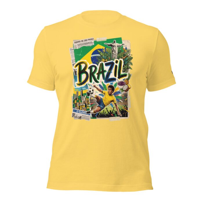 Brazil Beautiful Noise Unisex T-Shirt - Image 24