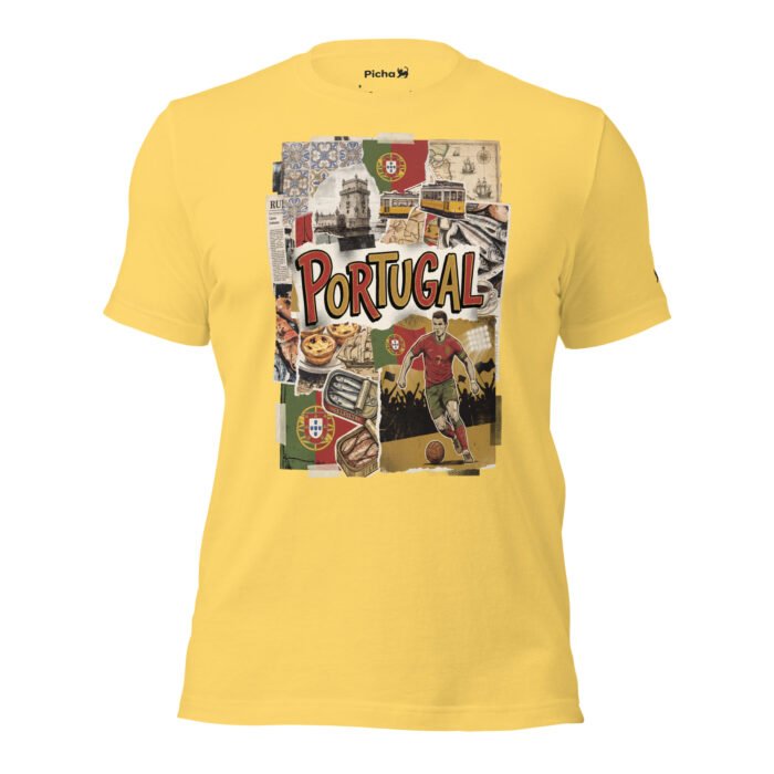 Portugal Beautiful Noise Unisex T-Shirt - Image 26