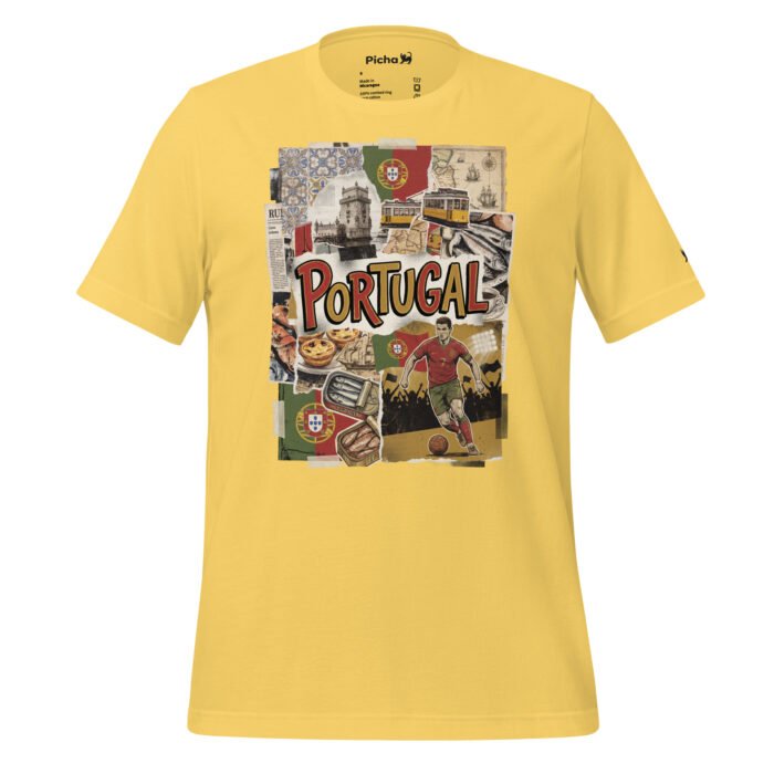 Portugal Beautiful Noise Unisex T-Shirt - Image 27