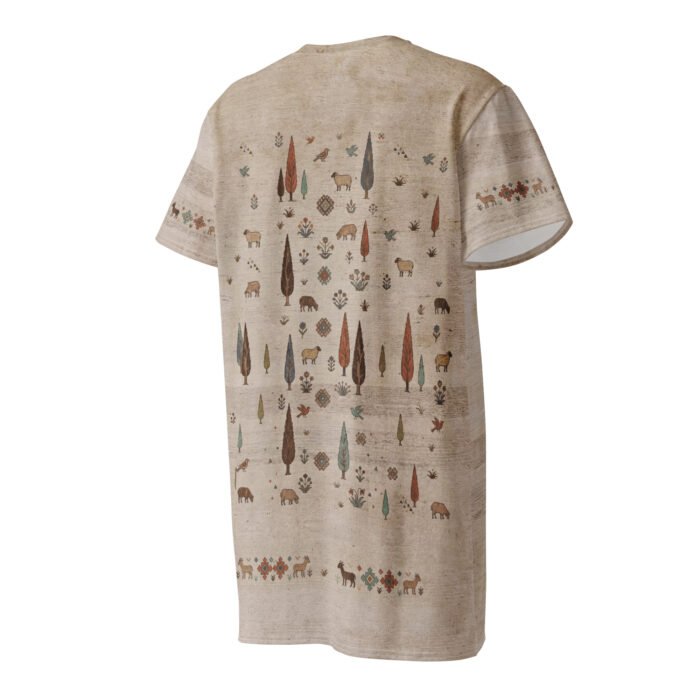 Gabbeh Pastoral Cotton T-Shirt Dress - Image 2