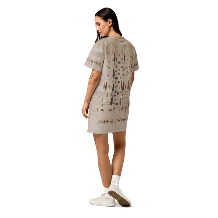 Gabbeh Pastoral Cotton T-Shirt Dress - Image 3
