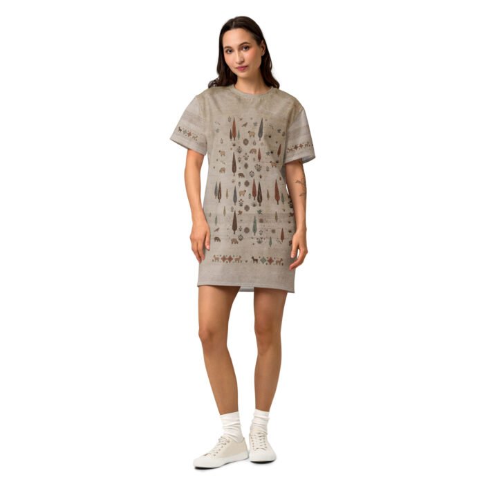 Gabbeh Pastoral Cotton T-Shirt Dress - Image 4