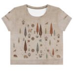 Gabbeh Pastoral All-Over Crop Tee