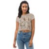 Gabbeh Pastoral All-Over Crop Tee - Image 6