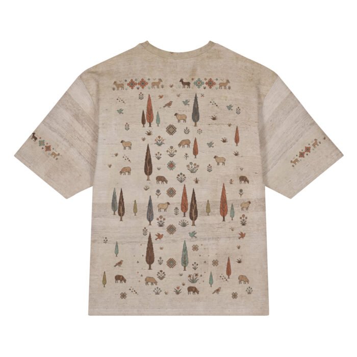 Gabbeh Pastoral Oversized T-Shirt - Image 4